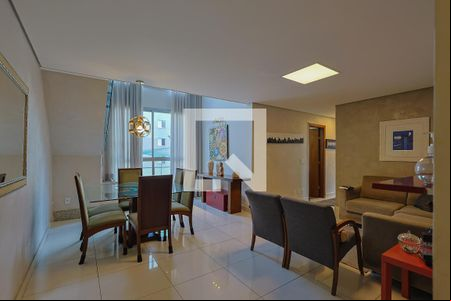 Sala de apartamento para alugar com 4 quartos, 167m² em Buritis, Belo Horizonte