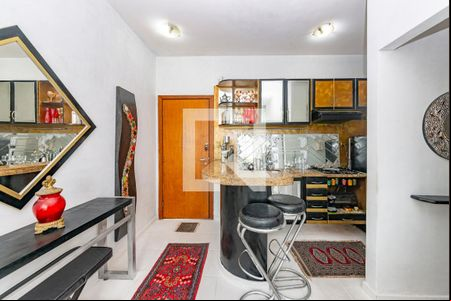 Sala de apartamento para alugar com 1 quarto, 38m² em Vale do Sereno, Nova Lima