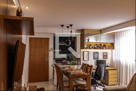 Sala de apartamento à venda com 2 quartos, 57m² em Palmeiras, Belo Horizonte