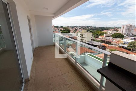 Varanda da Sala de apartamento para alugar com 3 quartos, 134m² em Vila Nova, Campinas