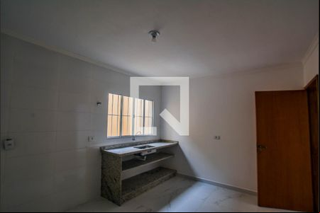 Sala/Cozinha de casa de condomínio para alugar com 3 quartos, 127m² em Vila Homero Thon, Santo André