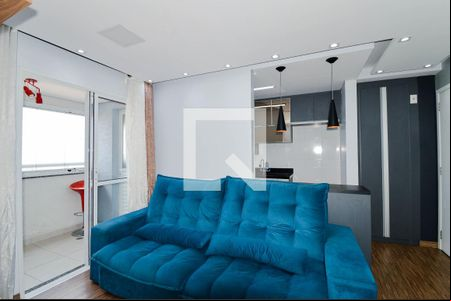 Sala de apartamento para alugar com 2 quartos, 53m² em Jardim Imperador, Guarulhos