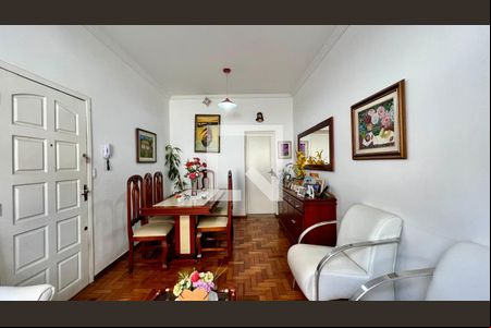 Sala de apartamento à venda com 3 quartos, 110m² em Nova Suíça, Belo Horizonte