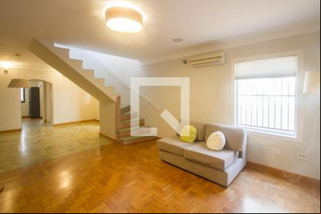 Sala de casa para alugar com 4 quartos, 300m² em Brooklin, São Paulo