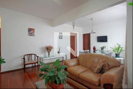 Sala de apartamento para alugar com 3 quartos, 115m² em Santo Antônio, Belo Horizonte