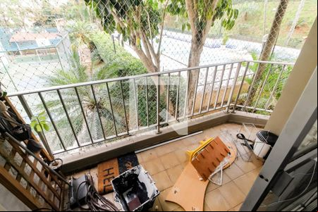 Varanda da Sala de apartamento à venda com 3 quartos, 95m² em Vila Sonia, São Paulo