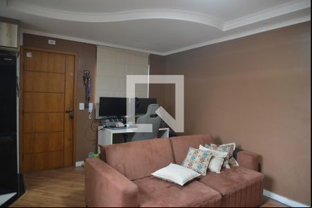 Sala de apartamento à venda com 2 quartos, 100m² em Vila Tibiriçá, Santo André
