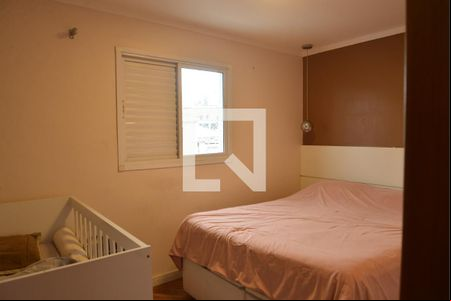 Suíte de apartamento à venda com 2 quartos, 100m² em Vila Tibiriçá, Santo André