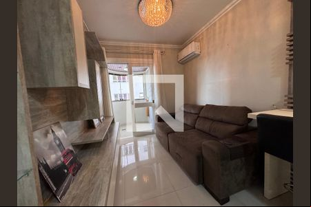 Sala de apartamento à venda com 1 quarto, 50m² em Centro, São Leopoldo