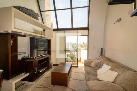 Sala de apartamento à venda com 1 quarto, 57m² em Cambuí, Campinas