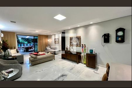 Sala de apartamento para alugar com 4 quartos, 351m² em Lourdes, Belo Horizonte