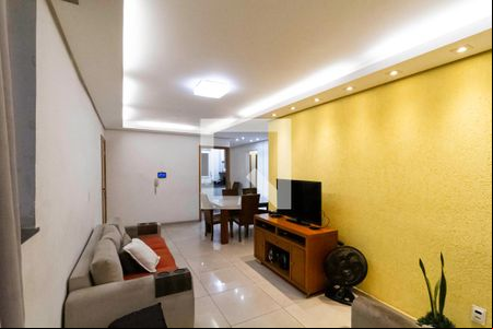 Sala de apartamento à venda com 3 quartos, 72m² em Alto Caiçaras, Belo Horizonte