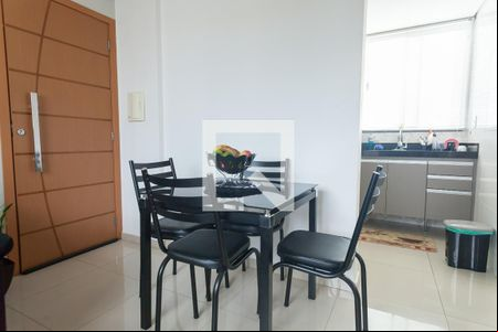 Sala de Jantar de apartamento à venda com 2 quartos, 54m² em Céu Azul, Belo Horizonte