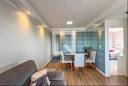 Sala de apartamento à venda com 2 quartos, 60m² em Demarchi, São Bernardo do Campo