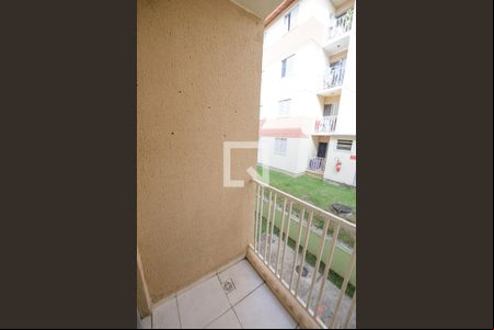 Varanda da Sala de apartamento para alugar com 2 quartos, 49m² em Campos Elíseos, Taubaté