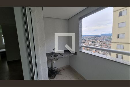 Varanda de apartamento para alugar com 2 quartos, 59m² em Jardim Imperador, Guarulhos