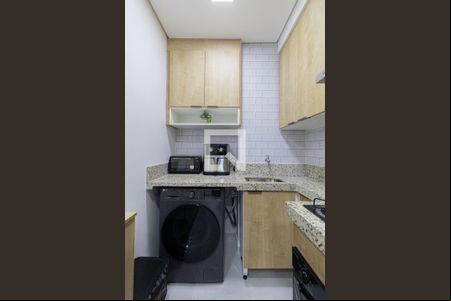 Cozinha de apartamento à venda com 2 quartos, 56m² em Conjunto Residencial José Bonifácio, São Paulo