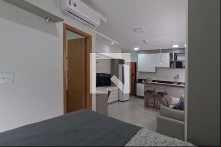 Quarto 1 de kitnet/studio para alugar com 1 quarto, 30m² em José Menino, Santos