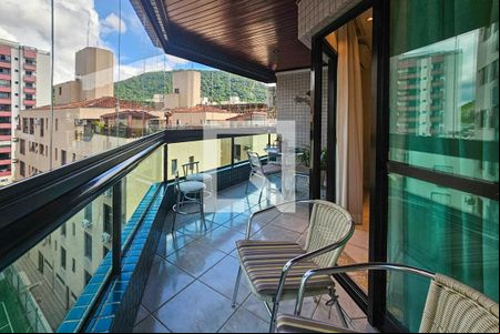 Varanda de apartamento para alugar com 2 quartos, 74m² em Jardim Sao Miguel, Guarujá