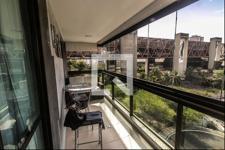 Varanda da Sala de apartamento para alugar com 1 quarto, 62m² em Jardim Armação, Salvador