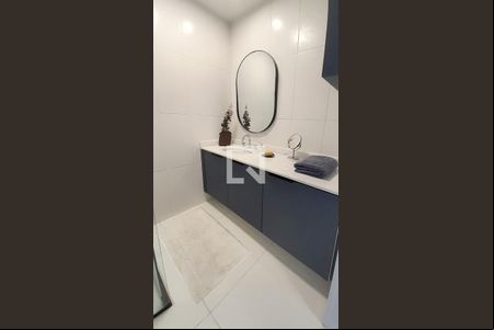 Banheiro de apartamento para alugar com 1 quarto, 27m² em Santo Amaro, São Paulo