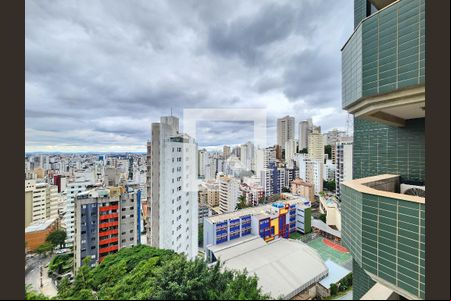 Vista da Suíte  de apartamento à venda com 3 quartos, 90m² em Gutierrez, Belo Horizonte