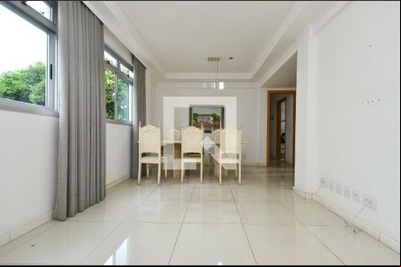 Sala de estar de apartamento à venda com 3 quartos, 135m² em Calafate, Belo Horizonte