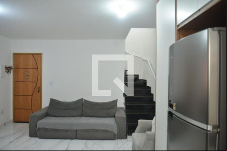 Sala de apartamento para alugar com 2 quartos, 100m² em Vila Tibiriçá, Santo André