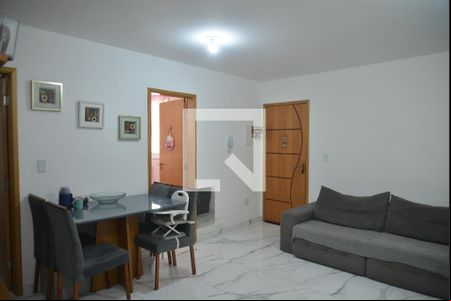 Sala de apartamento para alugar com 2 quartos, 100m² em Vila Tibiriçá, Santo André
