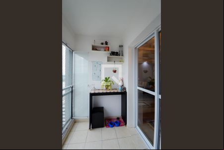 Varanda da Sala de apartamento para alugar com 2 quartos, 62m² em Vila Barros, Guarulhos