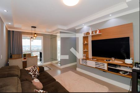Sala de apartamento para alugar com 2 quartos, 62m² em Vila Barros, Guarulhos