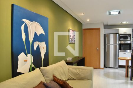 Sala de apartamento para alugar com 2 quartos, 74m² em Alto da Glória, Curitiba