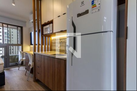 Studio de kitnet/studio para alugar com 1 quarto, 25m² em Brooklin, São Paulo