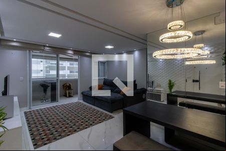 Sala de apartamento para alugar com 3 quartos, 95m² em Vila Augusta, Guarulhos
