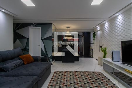 Sala de apartamento para alugar com 3 quartos, 95m² em Vila Augusta, Guarulhos