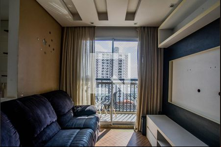Sala de apartamento à venda com 2 quartos, 50m² em Vila Metalúrgica, Santo André