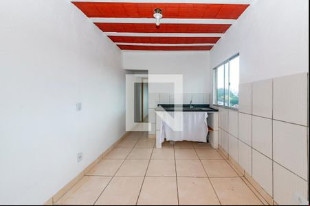 Sala - Cozinha de apartamento para alugar com 1 quarto, 40m² em Alto Caiçaras, Belo Horizonte