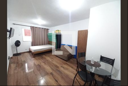Sala/Quarto de apartamento para alugar com 1 quarto, 33m² em Centro, São Vicente