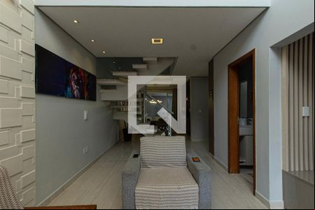 Sala de casa de condomínio para alugar com 3 quartos, 134m² em Loteamento Dinora Rosa, Sorocaba