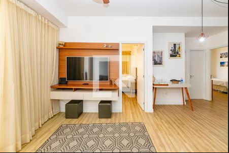 Sala de apartamento para alugar com 2 quartos, 82m² em Barro Preto, Belo Horizonte
