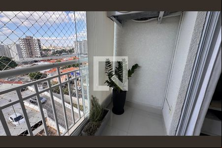 Varanda da Sala de apartamento à venda com 2 quartos, 64m² em Parque Industrial, Campinas