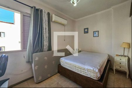 Quarto 1 de apartamento para alugar com 1 quarto, 42m² em Jardim Tres Marias, Guarujá