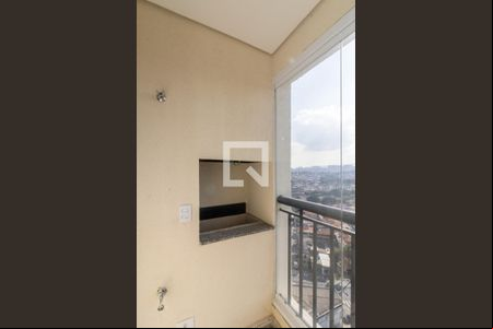 Varanda Gourmet de apartamento à venda com 2 quartos, 62m² em Jardim Bom Clima, Guarulhos