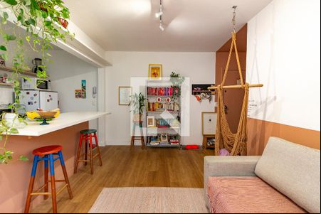Sala de apartamento para alugar com 1 quarto, 65m² em Santa Tereza, Porto Alegre