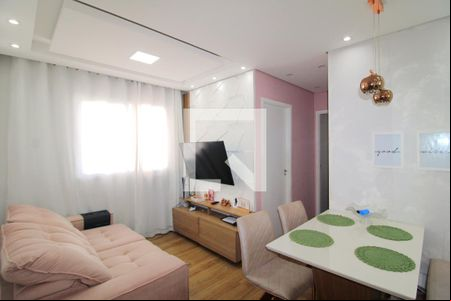 Sala/Cozinha de apartamento à venda com 2 quartos, 42m² em Jardim Santa Cruz, São Paulo