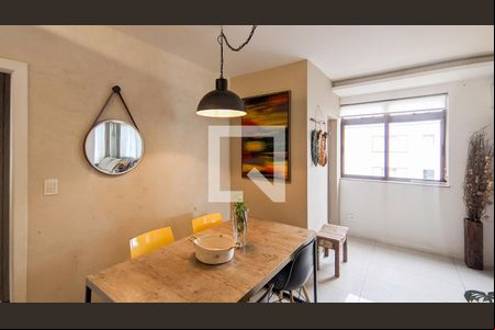Sala de Jantar de apartamento para alugar com 3 quartos, 110m² em Santo Antônio, Belo Horizonte