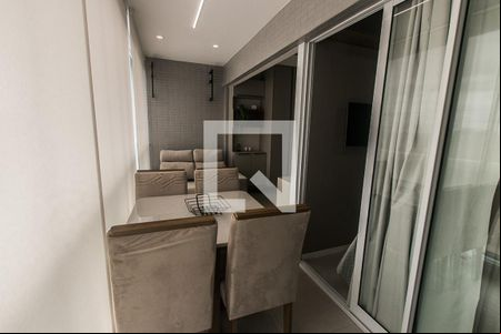 Varanda da Sala de apartamento para alugar com 1 quarto, 34m² em Caminho das Árvores, Salvador