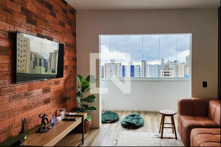 Sala de apartamento para alugar com 3 quartos, 69m² em Centro, São Bernardo do Campo
