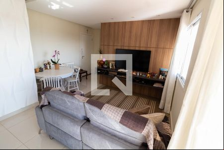Sala de apartamento para alugar com 2 quartos, 90m² em Fazenda Santa Cândida, Campinas