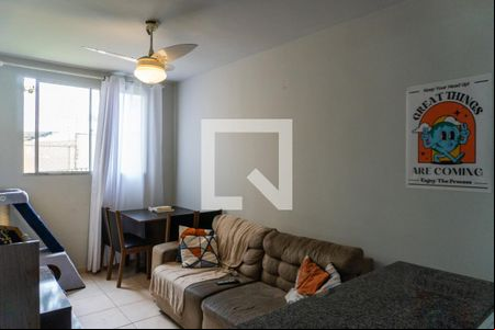 Sala de apartamento para alugar com 2 quartos, 49m² em Jardim California, Jacareí